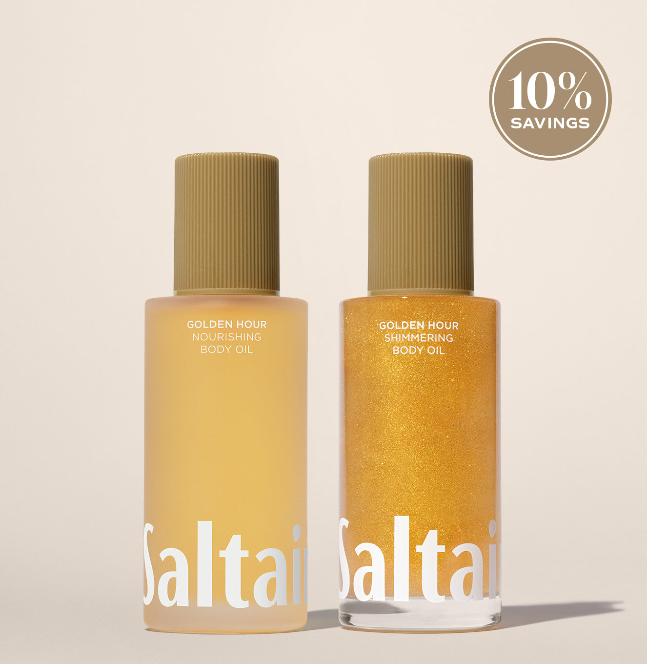 Golden Hour Shimmer + Glow Body Oil Duo
