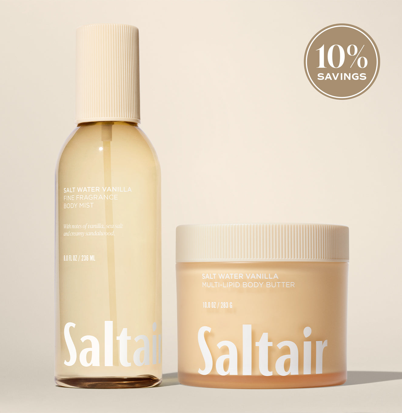 Salt Water Vanilla - Body Duo
